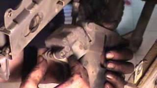 Technical Demo on BMW F650  Rear Brake Pads [upl. by Akirrehs476]