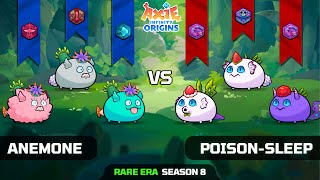 ANEMONE vs POISONSLEEP  SEASON 8  AXIE INFINITY ORIGINS [upl. by Irret]