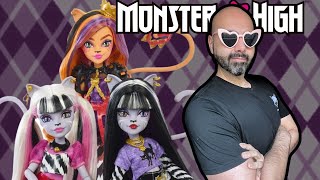 Hey Kitty Girl  Monster High Hissfits 3 Pack Toralei Meowlody and Purrsephone Doll Review [upl. by Yrelav]