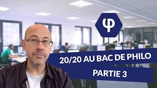 Entretien avec Julie note de 2020 au bac de philo  33  Philosophie [upl. by Siari]