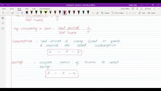 Ch No 7  Consumptions Saving and Investment Lecture No 1 [upl. by Gaudette]