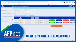 Como declarar Planilla AFPnet 2022  Registrar y generar Tiket de pago AFPnet  Tutorial paso a paso [upl. by Canfield]