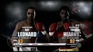 Ray Leonard CPU VS Thomas Hearns CPU  Fight Night Champion [upl. by Weisberg]