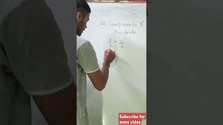 componendo and dividendo rule  important for jee and other competitive exams  maths jee nda [upl. by Wainwright]