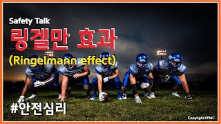 안전심리8 링겔만효과 Ringelmann effect [upl. by Edecrem]