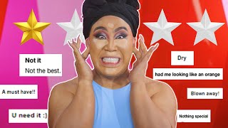 Reading my OneSize Makeup Reviews  PatrickStarrr [upl. by Latsyrk]