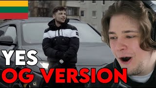 Streamer Reacts To OG Version YES ft Proflame SO GOOD Lithuanian Rap Reaction [upl. by Ycniuq271]