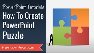 How To Create Puzzle in PowerPoint DIAGRAM SERIES [upl. by Ariait882]