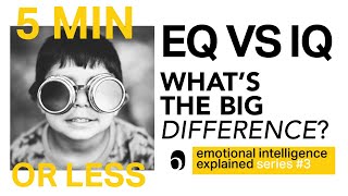 EQ vs IQ What is more important Emotional Intelligence Explained 3 [upl. by Mcnalley]