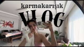 KARMAKARIŞIK VLOG 2I hiç birşey yapmadım [upl. by Iblok]