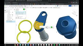 Onshape Basic Assembly [upl. by Nelyag]