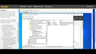 884 Configure AppLocker TestOut [upl. by Nnahaid]