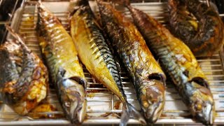 HOW TO CLEAN AND GRILL MACKEREL FISH FOR ALL RECIPES JUICY TASTY AND EASY [upl. by Derek874]