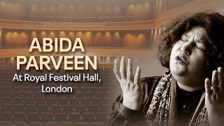 ABIDA PARVEEN AT ROYAL FESTIVAL HALL LONDON [upl. by Egni]