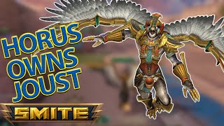 Smite Horus is the BEST Tank for Joust season 7 [upl. by Bathsheb]