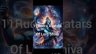 11 Rudra Avatars Of LORD SHIVA explore new song rap mahadev radhakrishna status shorts [upl. by Duj]