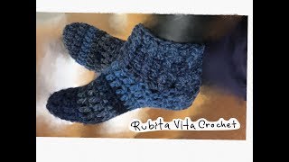 Calcetines a crochet [upl. by Lindbom]