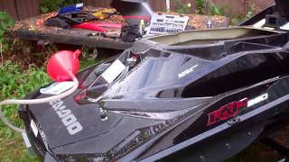 2014 Seadoo RXPX 260  Checking Supercharger while winterizing [upl. by Rabi393]