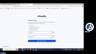 Resetting OneFile passwords [upl. by Herrle]