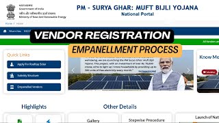 Solar Vendor Registration Process  Empanelment Process For Solar Subsidy  MNRE MSEDCL Registration [upl. by Tomlinson]