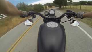 2012 HarleyDavidson XR1200 from the Riders Seat GoPro Hero 3 [upl. by Raffaello]