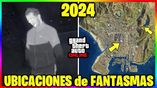 TODAS las UBICACIONES de los FANTASMAS Halloween GTA Online 2024  GUÍA RÁPIDA en 5 MINS [upl. by Dominy]