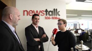 Alan Quinlan and John Hayes talk to Newstalk ahead of Ireland v Wales Six Nations match [upl. by Nananne]