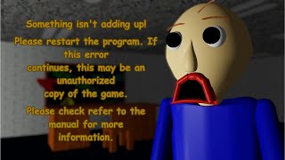 Baldis Basics Anti Piracy but with extra keyframes [upl. by Odnanref617]