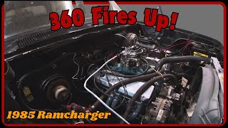 360 Ramcharger First Start mopar [upl. by Barthol]