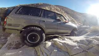 Panamint Valley  Death Valley  Defense Mine Trail  Waterfall Zero  Toyota FJ80 Land Cruiser [upl. by Assetnoc]