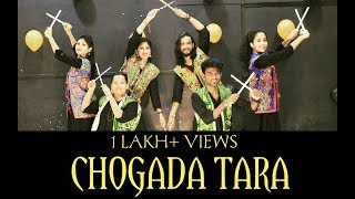 Chogada Tara Dance  Loveratri  Garba Dandiya With Bollywood  Choreography hoppers squad [upl. by Wilscam]