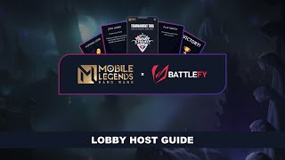 Battlefy  MLBB Host Guide [upl. by Nataline]