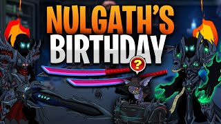 Eternal Flames CC Taro Manslayers Nulgaths Birthday 2022 Master of the Underword AQW [upl. by Atirys128]