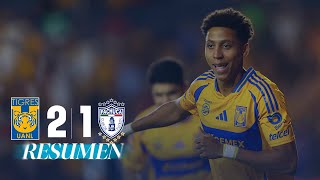 TIGRES 21 PACHUCA J14  OZZIEL le da la VICTORIA a los INCOMPARABLES [upl. by Dorfman]