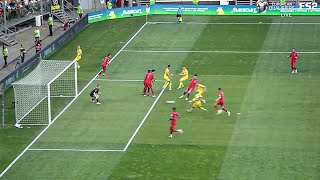 Zinchenko goal vs England  Ukraine vs England [upl. by Atsirhcal]