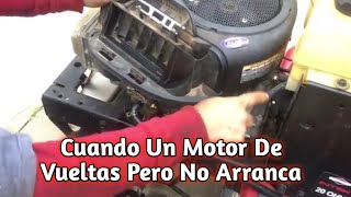 RDMJ  Cuando un motor da vueltas pero no arranca [upl. by Nomannic]