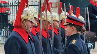 Smiles as the Best Captain Returns to Inspect the King’s Life Guards JAN 6 2024 [upl. by Paolo]