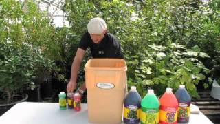 General Hydroponics HowTo Mixing Flora Series [upl. by Kcirdes]