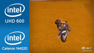 Fortnite Gameplay Intel UHD 600  Intel Celeron N4020 [upl. by Aicilra]