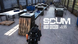 SCUM 095 Single Player  EP 44  How Dead Fish Are Made The Fish Factory POI  4K 60FPS [upl. by Refotsirk]