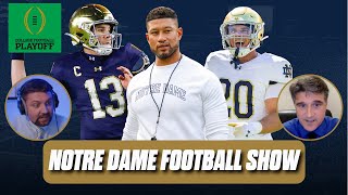 Notre Dame football show LIVE reaction to College Football Playoff ranking  Where should ND be [upl. by Asiole]