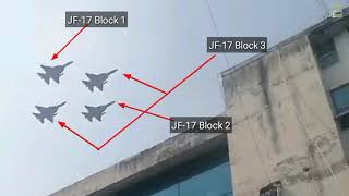 JF17 Block 3 formation  J10C flying over Islamabad  credit throughthelens6907 [upl. by Eiaj776]