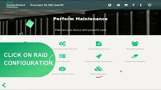 HPE ProLiant DL360 Gen10  RAID Overview  RAID Configuration [upl. by Attennek]