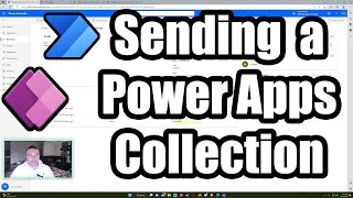 How to Send a Collection from Power Apps to Power Automate  2022 Tutorial [upl. by Onidranreb924]