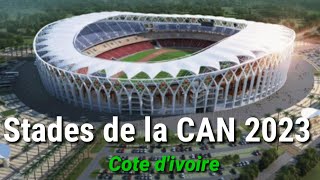 Les stades de la CAN 2023 en Côte dIvoire [upl. by Powell]