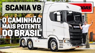 Scania 620S V8 dirigimos o caminhão mais potente do Brasil  Quatro Rodas [upl. by Moriyama]