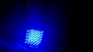 Vellemans 5x5x5 3D Light Cube Demonstration K8018B [upl. by Bartel]