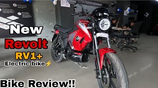 All New Revolt RV1 Review  Most Affordable Electric Bike in india Under 1 Lakh revolt ridernarci [upl. by Cindie]