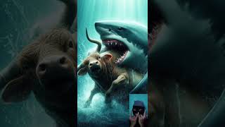 Animalsshark Vs gorilabullbarracudahippopotamus [upl. by Teerprah]