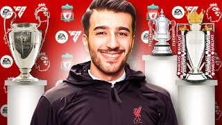 Liverpool Career Mode  TREBLE On The Line In The SEASON FINALE [upl. by Osnofedli725]